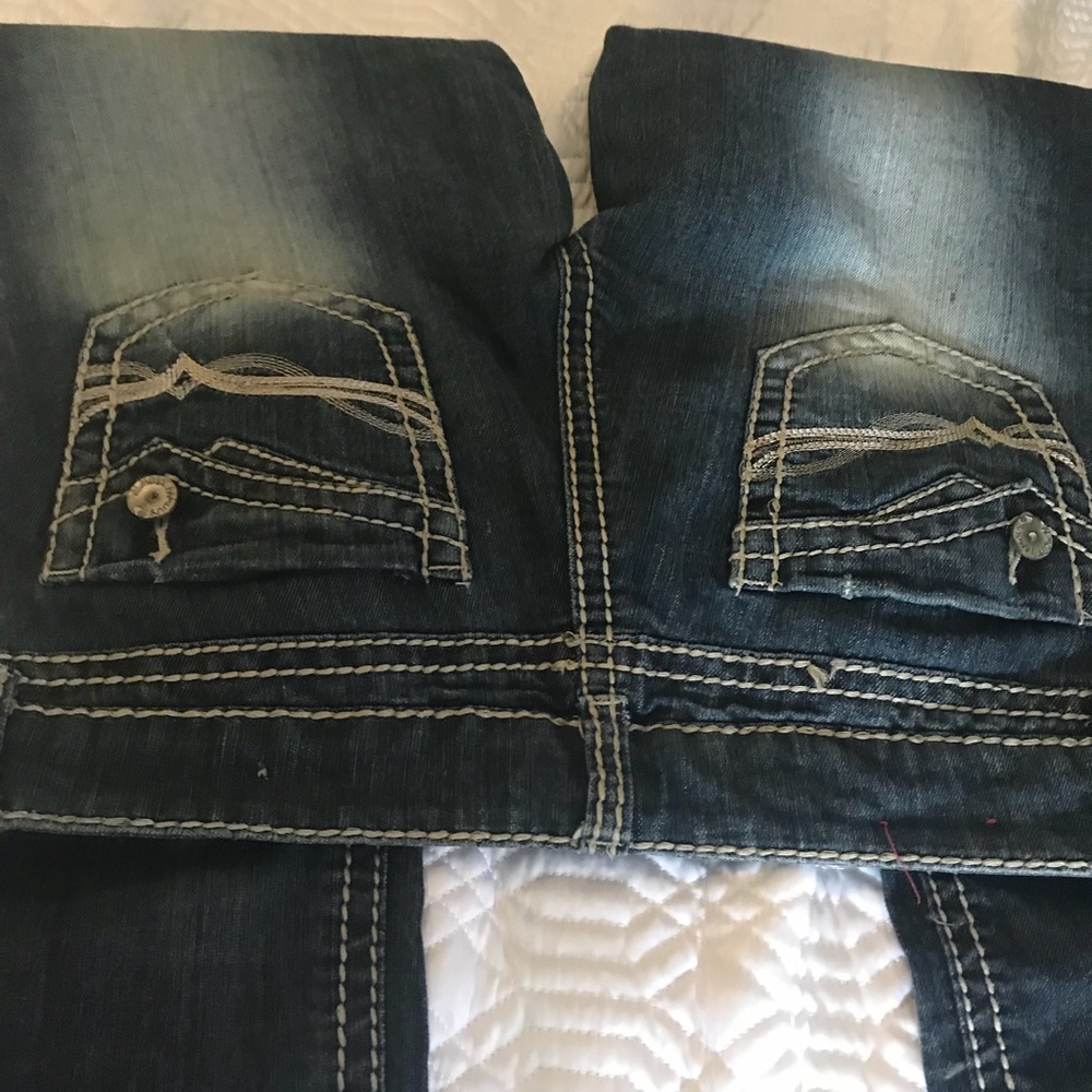 Jeans Not Sure About The Size I Uses Like Size 10 - image 2